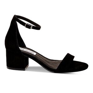 Steve Madden Black Block Heel Sandals